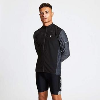 Dare 2b Herren DML432 R3980 Enkindle II Windshell-Jacke mit reflektierenden Elementen, Chargreymarl, XL