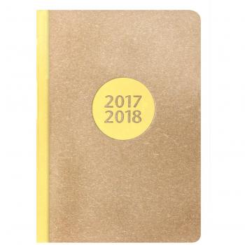 Academic Page 17/18 Diary – A5, Yellow – Letts