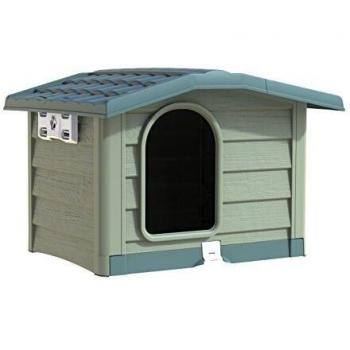 Bama Cama de Perro Bungalow Verde Medio