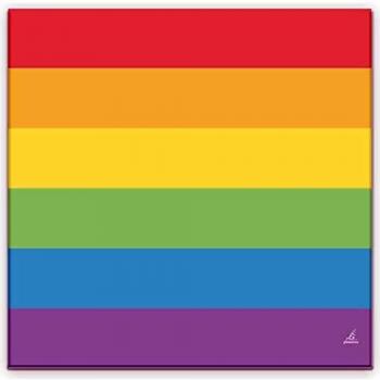 Servilletas Decorativas 33 X 33 Cm, 20 Unidades LGBT