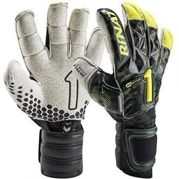 Rinat Hunter PRO ASIMETRIK Torwarthandschuh (10) – Weiß/Grün