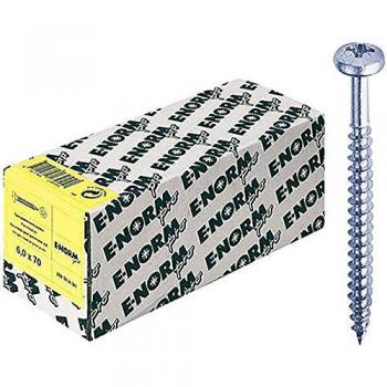 Vis de construction PZ galvanisée 5,0x20 E-normpro en vrac de 500