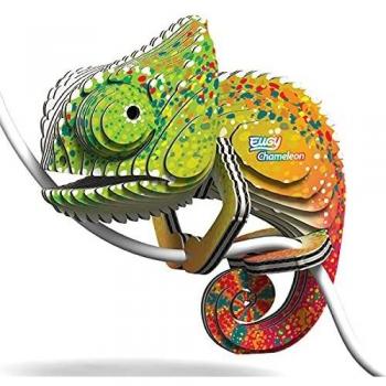 Figura de animal 3D para armar Eugy, Camaleón, a partir de 6 años (EH-075)