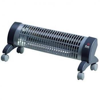 Estufa Cuarzo con Ruedas 600-1200W FM