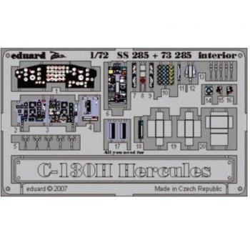 C‑130H Interiores Edpss285 in scala 1:72 – Eduard