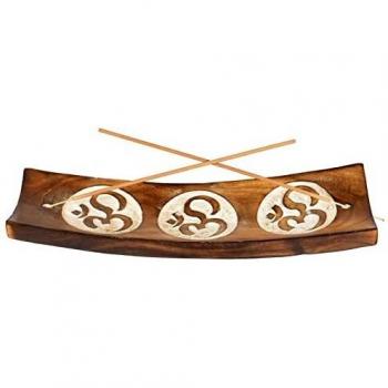 Mango Wood Om Ashcatcher
