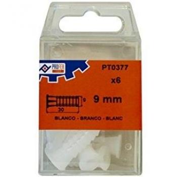 Pack de 6 Bouchons Blancs en Plastique