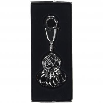 TROIKA Original Schlüsselring „Rund & Leicht“ #KYR01-A028