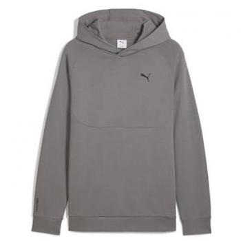 PUMA Kapuzensweatshirt TECH HOODIE DK in Braun