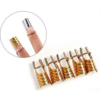 Équipement d'extension d'ongles en métal 5 pièces