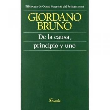 DE LA CAUSA, PRINCIPIO Y UNO