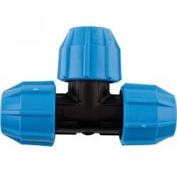 Tee Connector 25mm PolyPipe