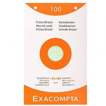 ETUI DE 100 FICHES BRISTOL