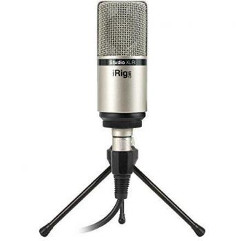 Set microphone IK Multimedia iRig Mic Studio XLRType de transmission:filaire avec câble, avec pince, avec trépied