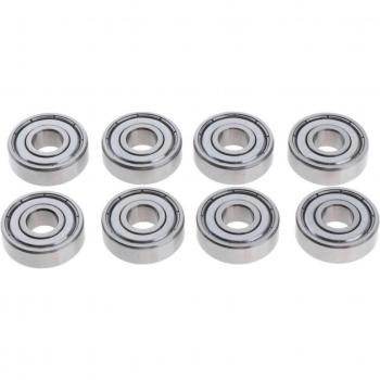 ABEC-7 Chrome/Carbon Steel 608Z Bearings for Skateboards (8 Pack)