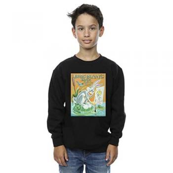 Felpa per ragazzi con Bugs Bunny e libro da colorare