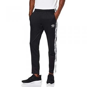 Black & White Malawi Logo 2XL-3XL Umbro Menswear Trousers