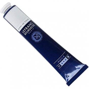 Peinture à l'huile en tube, couleur : blanc de titane