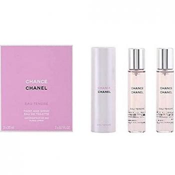 Chanel Chance Eau Tendre Twist & Spray Eau De Toilette 3x20ml