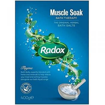 Radox Mineral Therapy Muscle Soak Herbal Bath Salt, 400g