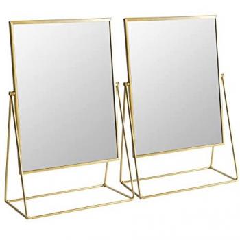 32 x 50cm Rectangle Makeup Mirrors Pack of 2