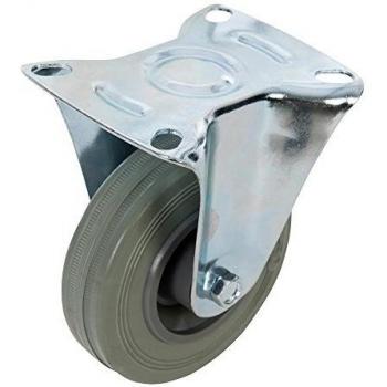 Gummi‑Bockrolle Fixman 100 mm, 70 kg