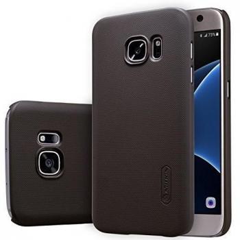 Capa Frosty Shield – Estuche Trasero con Pantalla Protectora para Galaxy S7 Edge