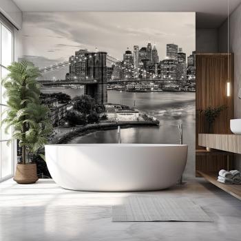 Mural Manhattan Blanco y Negro 364x270cm