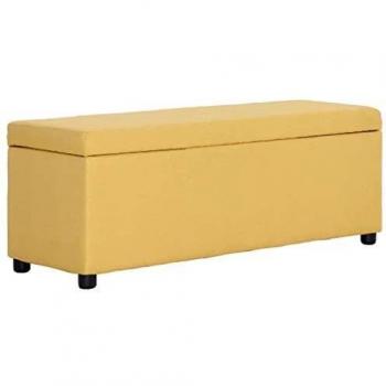 Poliesterinė Geltona 116 cm Prekių Kėdė – vidaXL