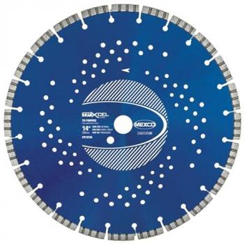 Mexco TPXCEL35025 Xcel Grade Tri-Purpose Diamond Blade 350 mm × 25.4 mm