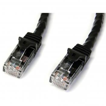 Cat6 Patch Cable 50 ft – Black, Snagless – StarTech