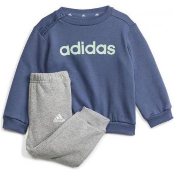 Conjunto Adidas Lin infantil en color azul/gris
