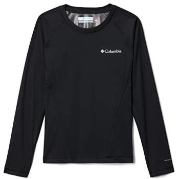 Maglia Intima Columbia Midweight Crew 2 Manica Lunga Nera XL per Bambini (Baby)