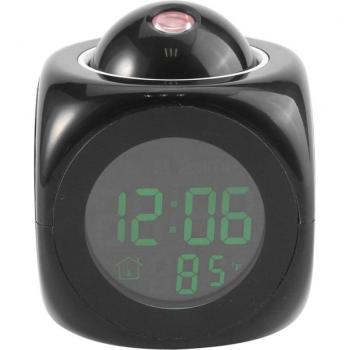 Système mural 4-en-1 : écran LCD, assistant vocal, température, réveil lumineux – Jeffergarden