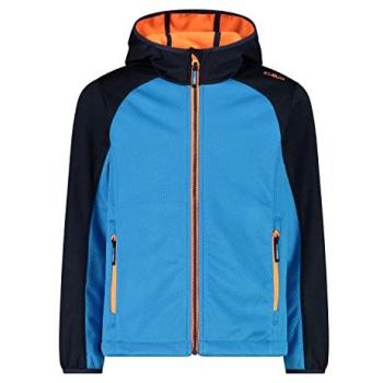 CMP Jacke für Jungen mit Fix Kapuze Blau 140