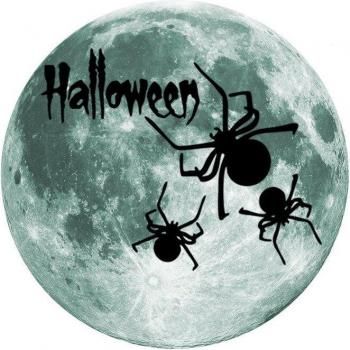 Eco-Friendly Halloween Moon Paste