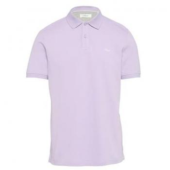 Zeitloses Poloshirt aus Baumwoll-Piqué mit Label-Stitching