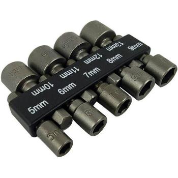 Nut Screwdriver Set with 5-13mm Sleeves