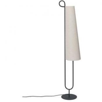Ferm LIVING: Lámpara de Pie Ancora (de Hierro y Textil, Altura 150 cm)