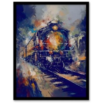 Railway Heritage Poster – Orient Express, 12×16