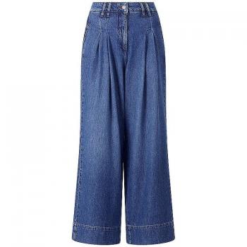 Rich & Royal Jeans Wide Leg Damen Blau Größe 29
