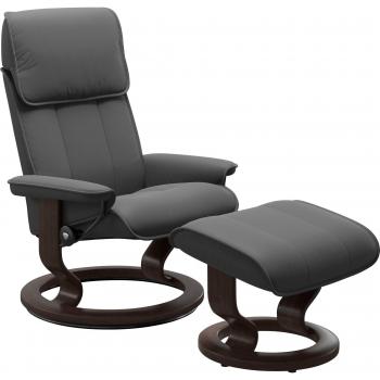 Stressless® Relaxsessel »Admiral«, Classic Base, Wenge, M und L