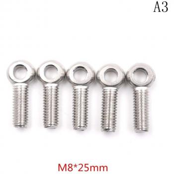 Lote Comercial de Pernos de Ojos en Acero Inoxidable (M5-M10)
