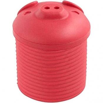 Contenedor de grasa de cocina en forma de cerdo