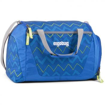 Ergobag LiBearo 2:0 Kinder-Sporttasche 50 cm Zig Zags Blue Green
