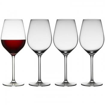 JUVEL 4er-Set Rotweingläser, 500 ml