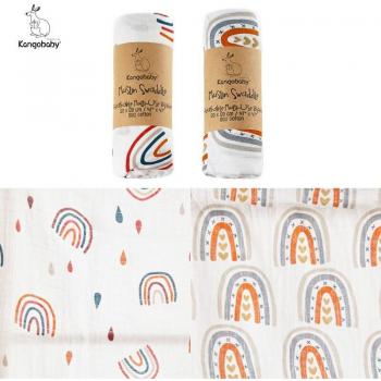Kangobaby Rainbow Island Infant Swaddle