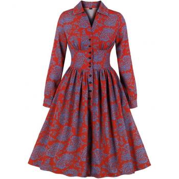 Vestido Floral de Primavera para la Oficina