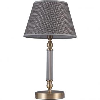 Lampada da Tavolo Italux in Bronzo Antico 1 Luce E14