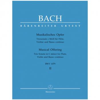 Partitions classique BARENREITER BACH J.S